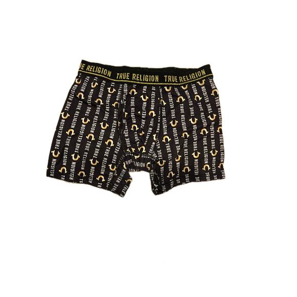 True Religion Compression Boxer Brief Shorts Mens Medium - Picture 1 of 3